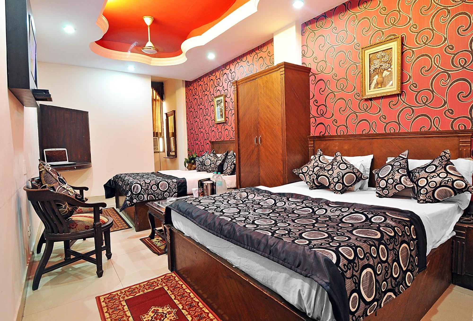 Hotel Shiva Intercontinental - New Delhi Railway Station - Paharganj Exteriér fotografie